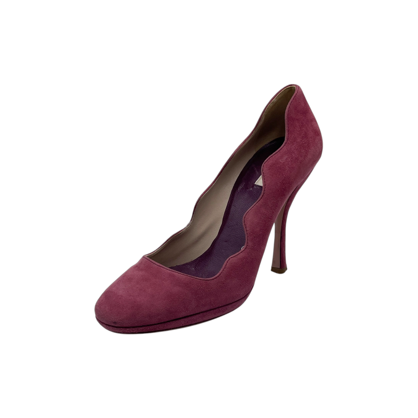 Prada Purple Suede Pump