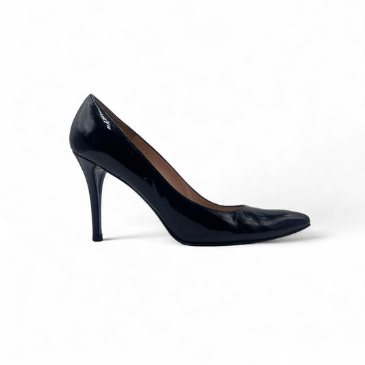 Stuart Weitzman Black Patent Pump