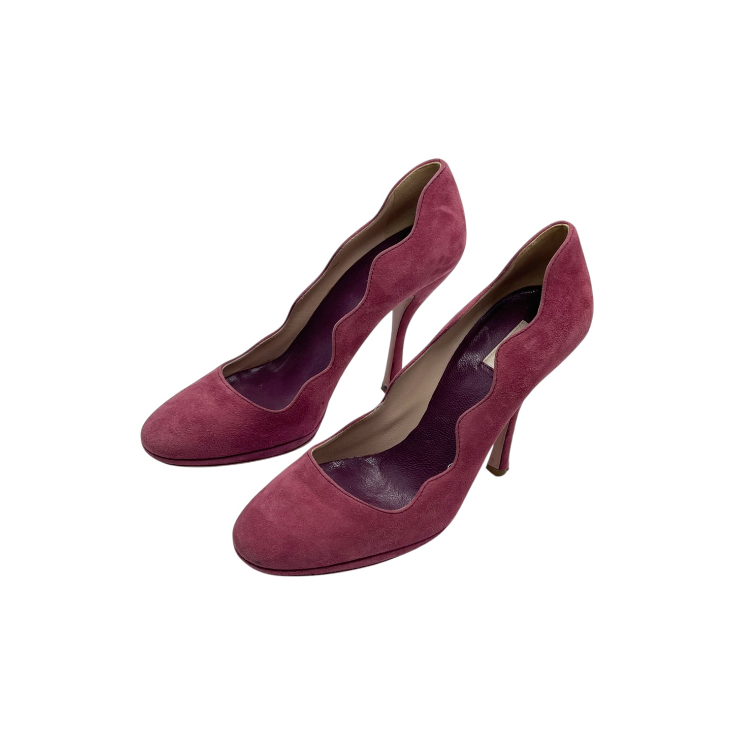 Prada Purple Suede Pump