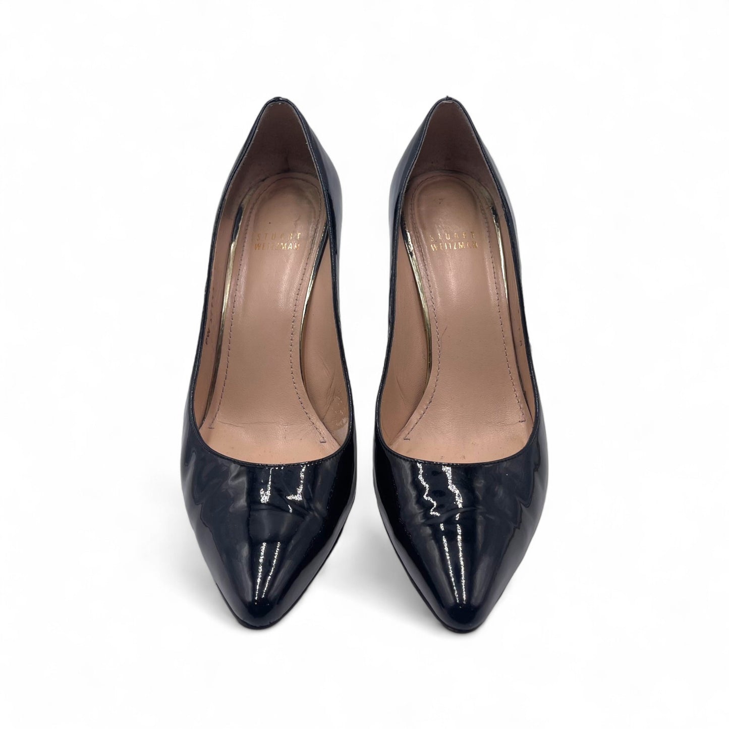 Stuart Weitzman Black Patent Pump