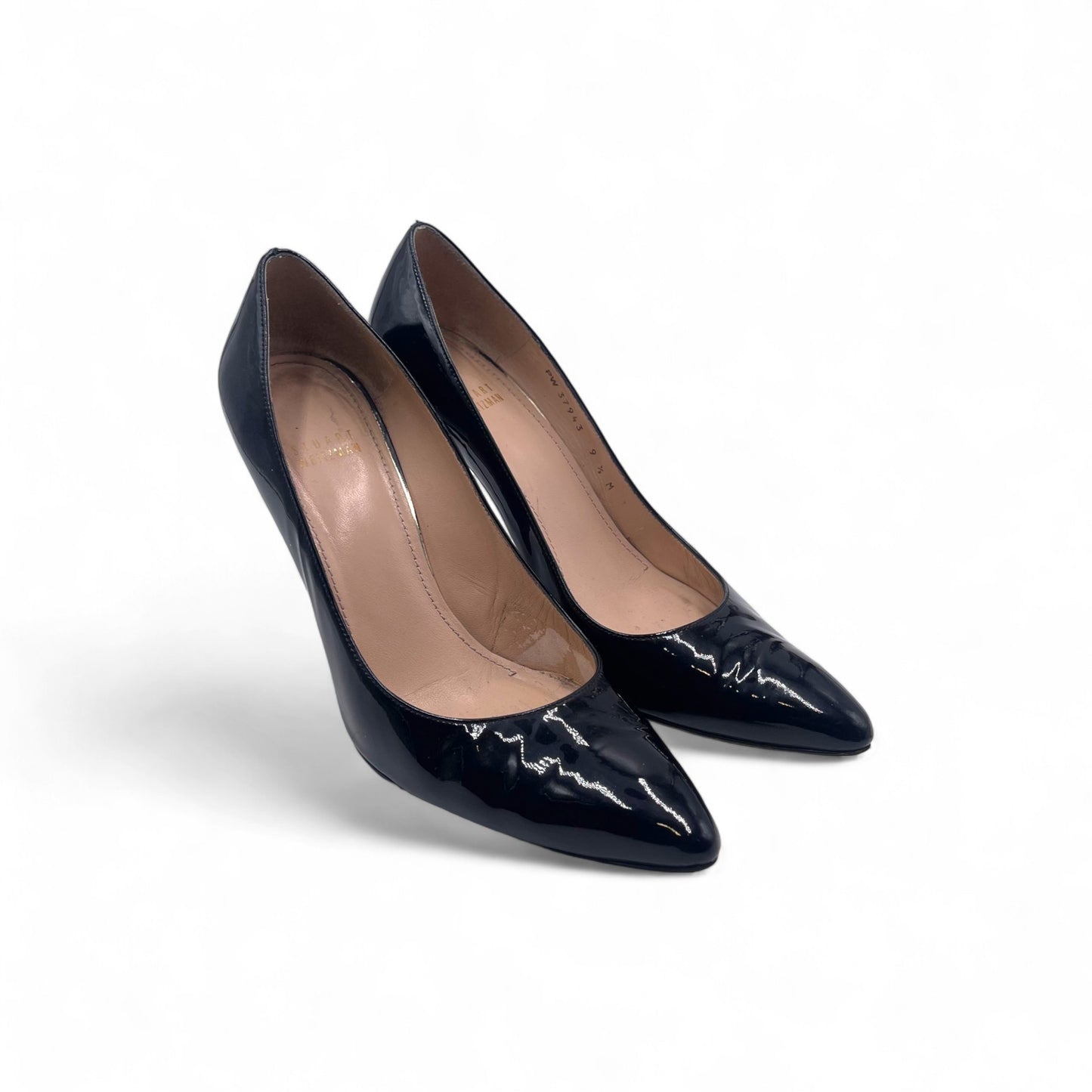 Stuart Weitzman Black Patent Pump