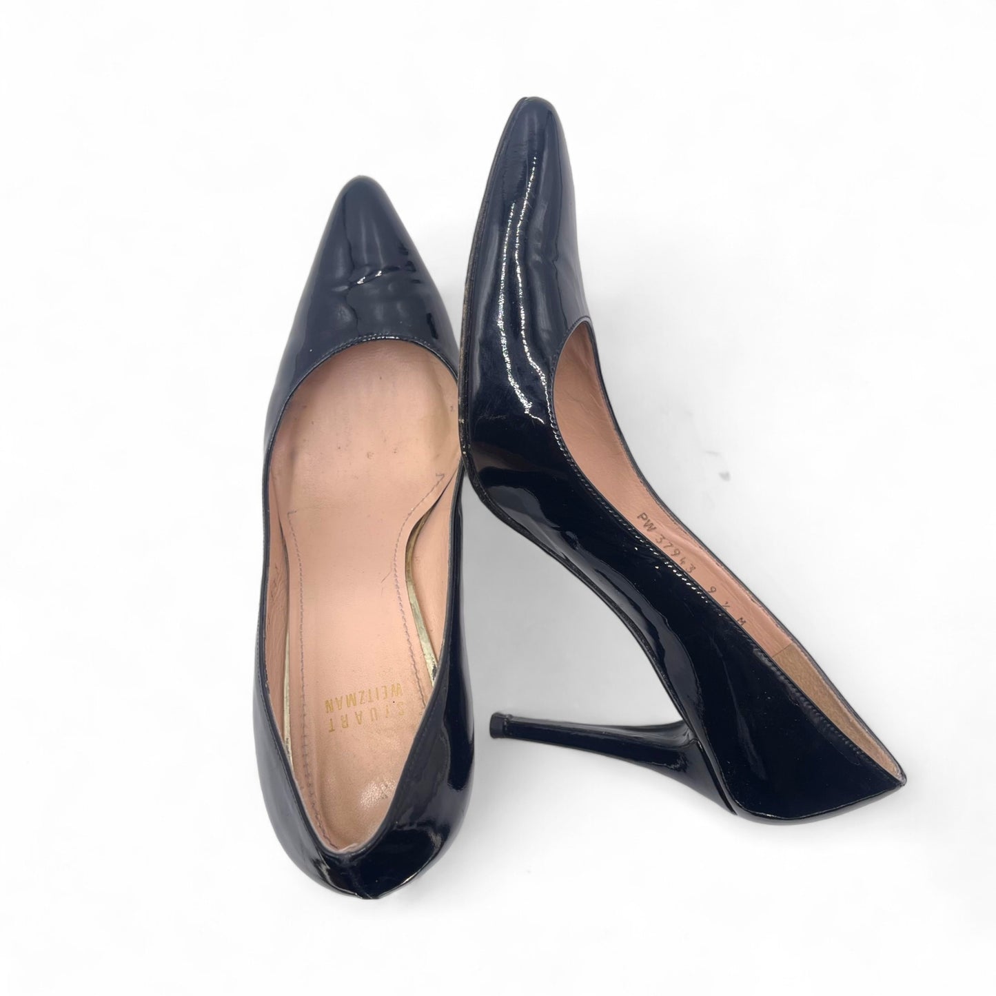 Stuart Weitzman Black Patent Pump