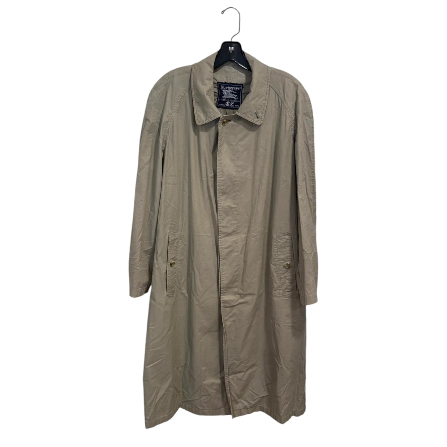Burberry Taupe Cotton Trench Coat