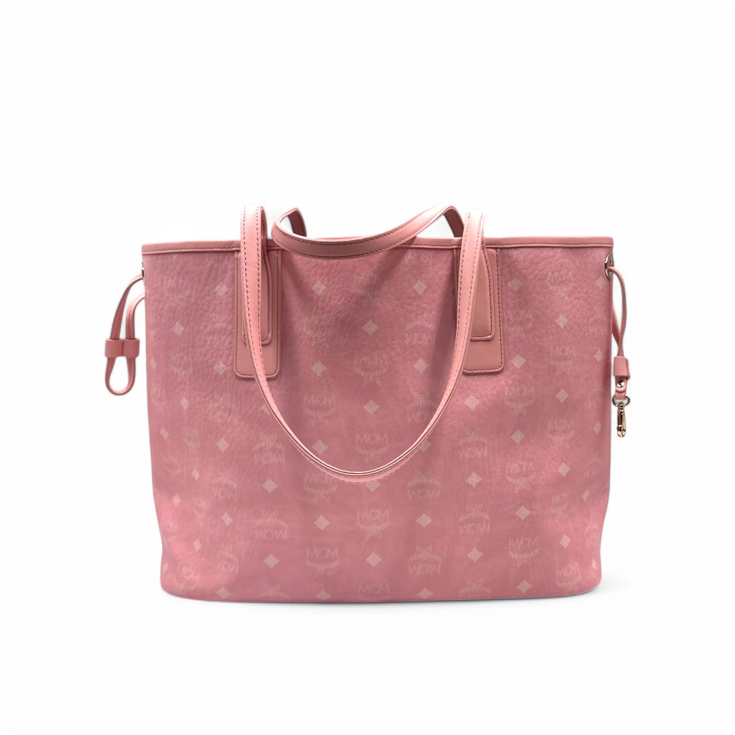 MCM Reversible Pink Visetos Tote