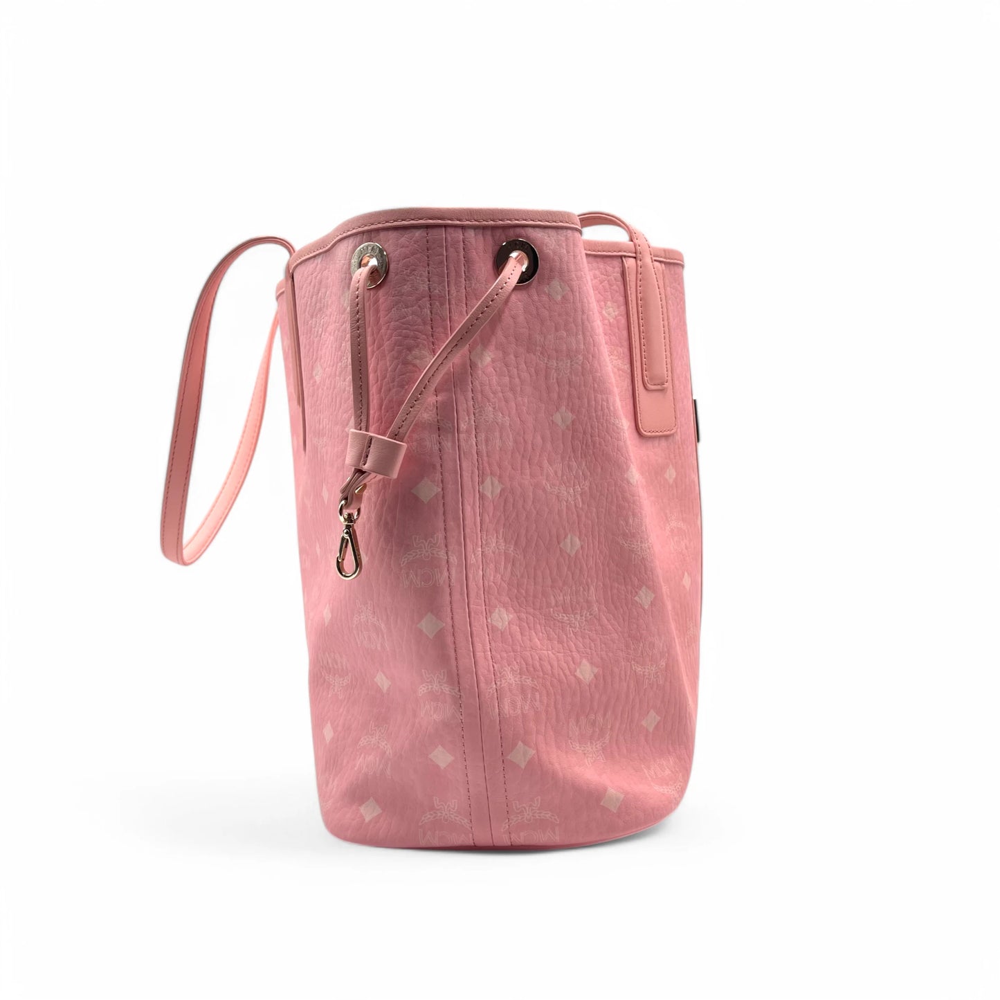 MCM Reversible Pink Visetos Tote