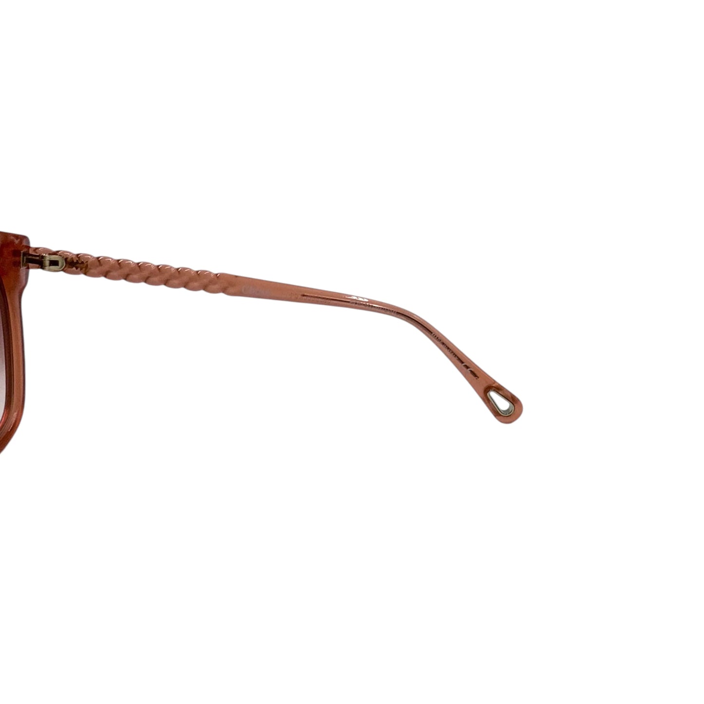 Chloé Cantaloupe Braided Aviator Sunglasses