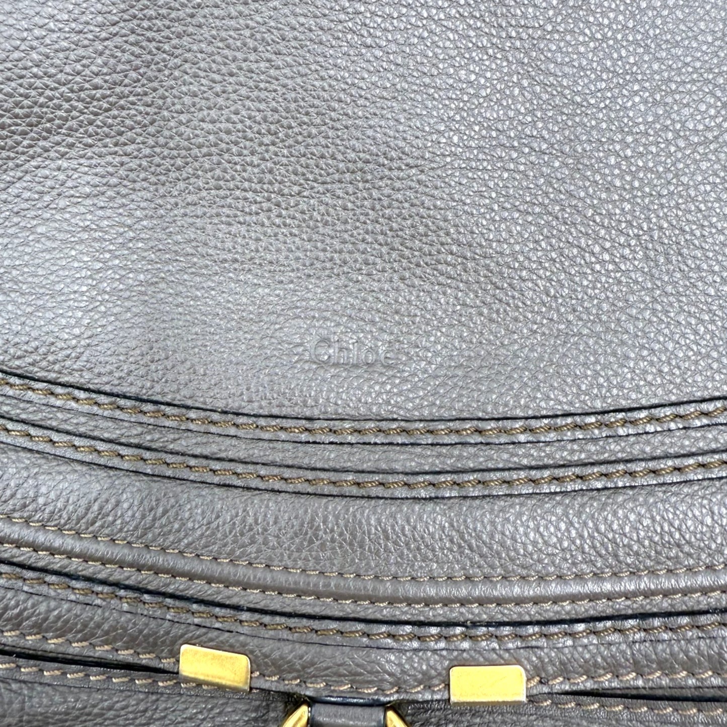 Chloé Marcie Taupe Hobo Bag