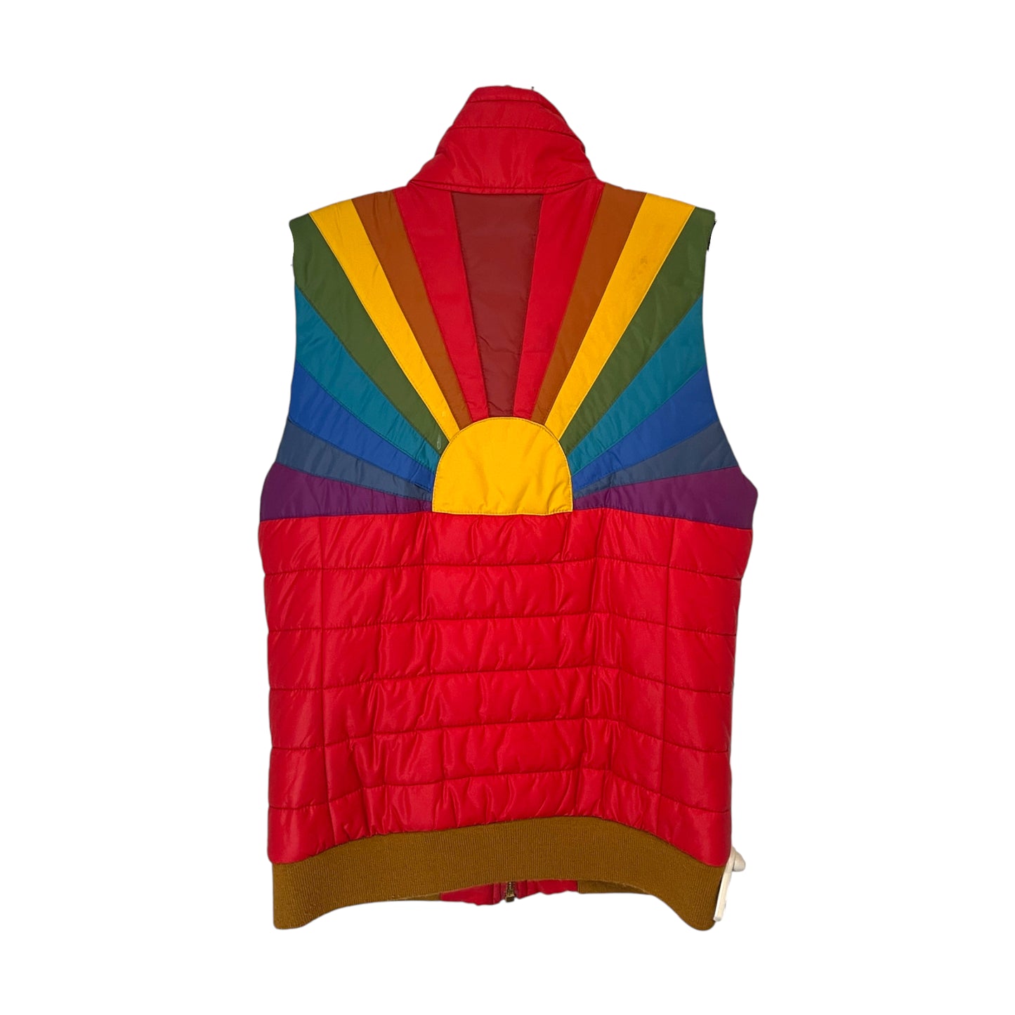 Aviator Nation Red Puffer Vest
