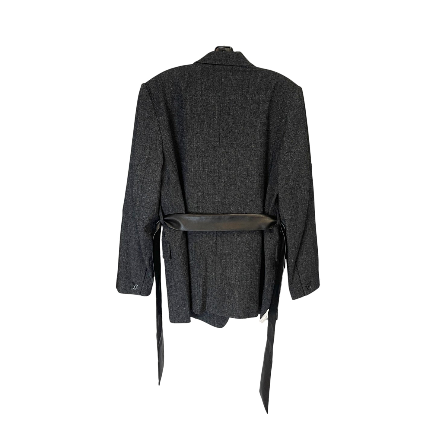 Rag & Bone Black Tie-Waist Virgina Blazer