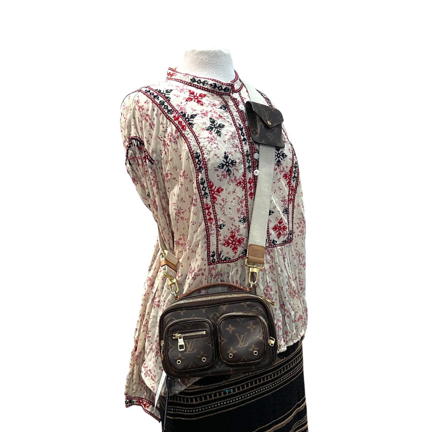 L.V Monogram Utility Crossbody Bag