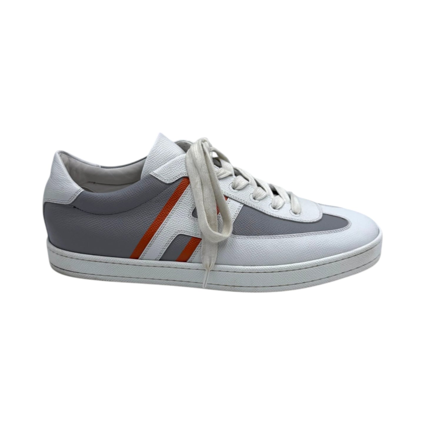 Hermès Grey Boomerang Sneakers