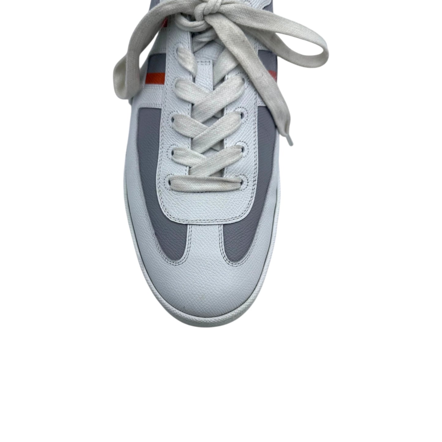 Hermès Grey Boomerang Sneakers