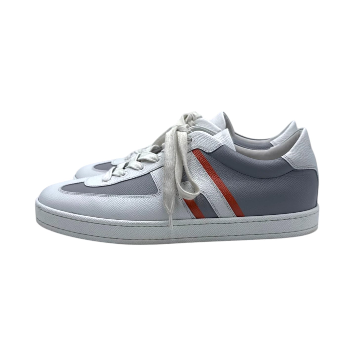 Hermès Grey Boomerang Sneakers