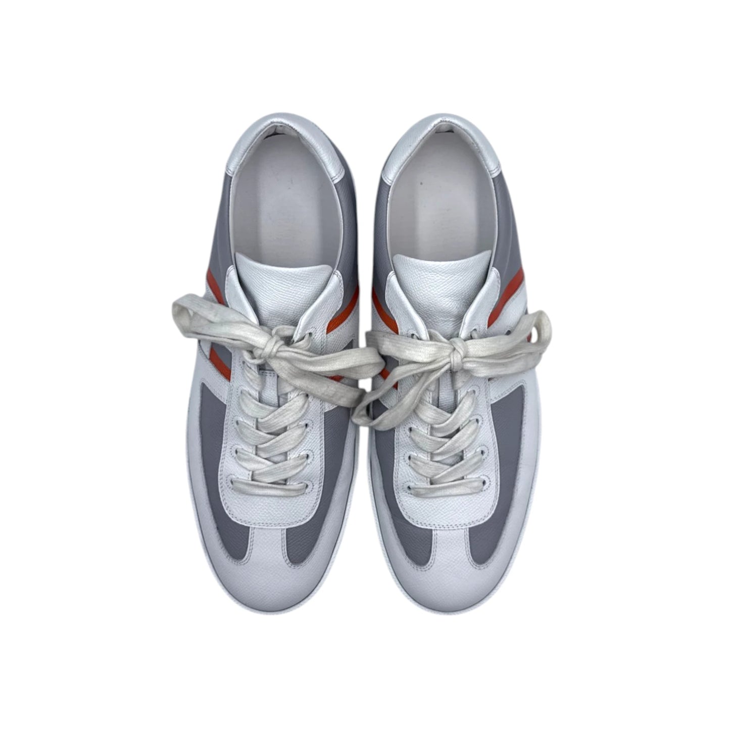 Hermès Grey Boomerang Sneakers