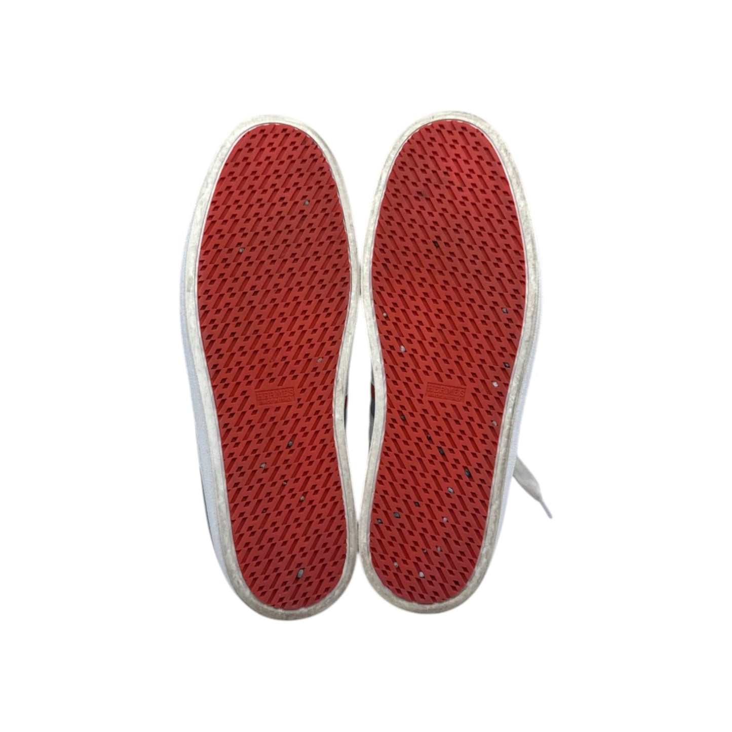 Hermès Grey Boomerang Sneakers