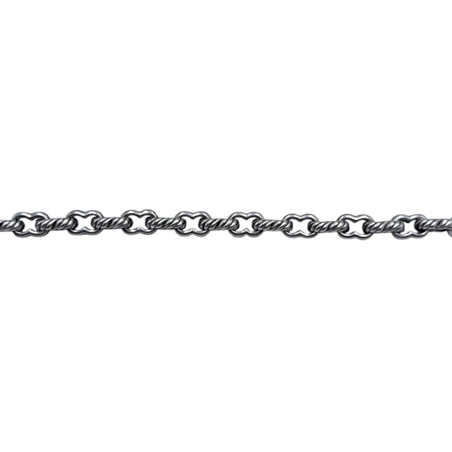 David Yurman Sterling Silver Cable-Link Chain Bracelet
