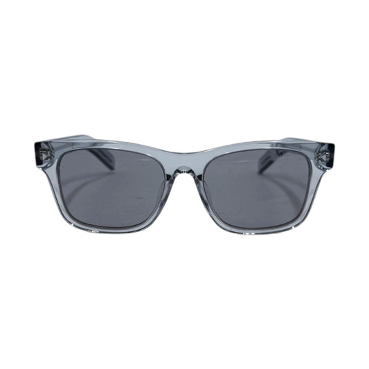 Prada Clear Azure Logo Square Sunglasses