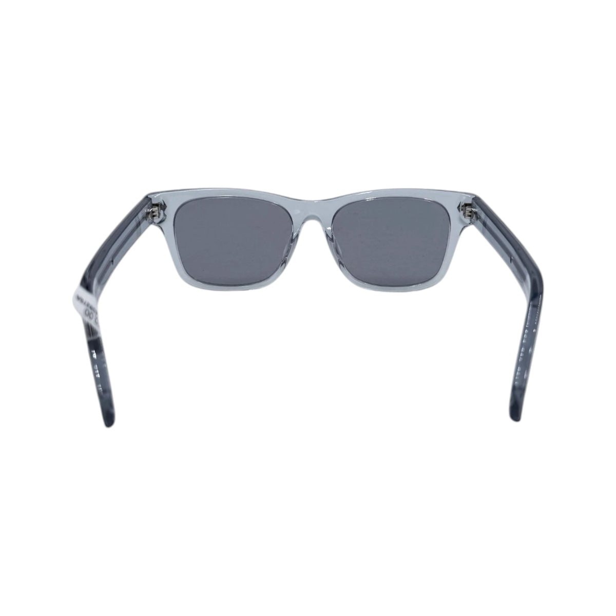 Prada Clear Azure Logo Square Sunglasses