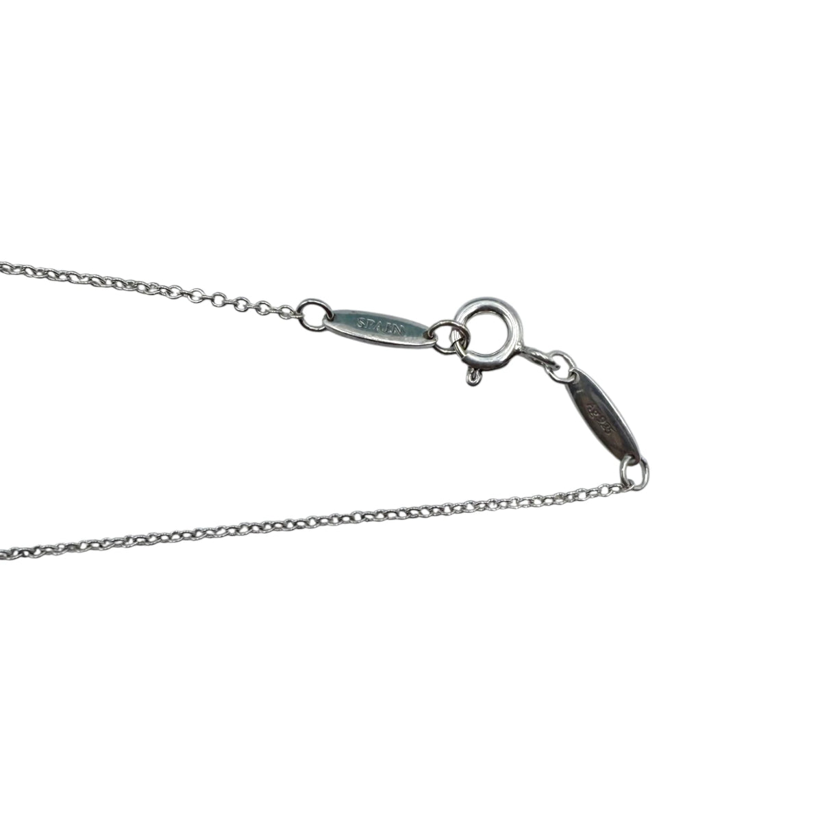 Tiffany & Co. Elsa Peretti Open Heart Pendant Necklace