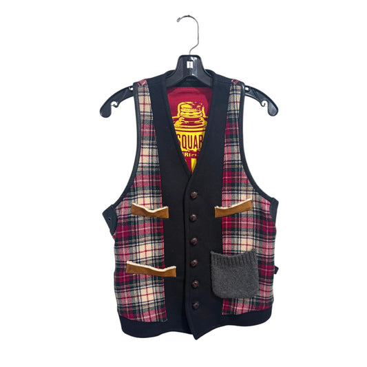 DSquared2 Patchwork Tartan Vest