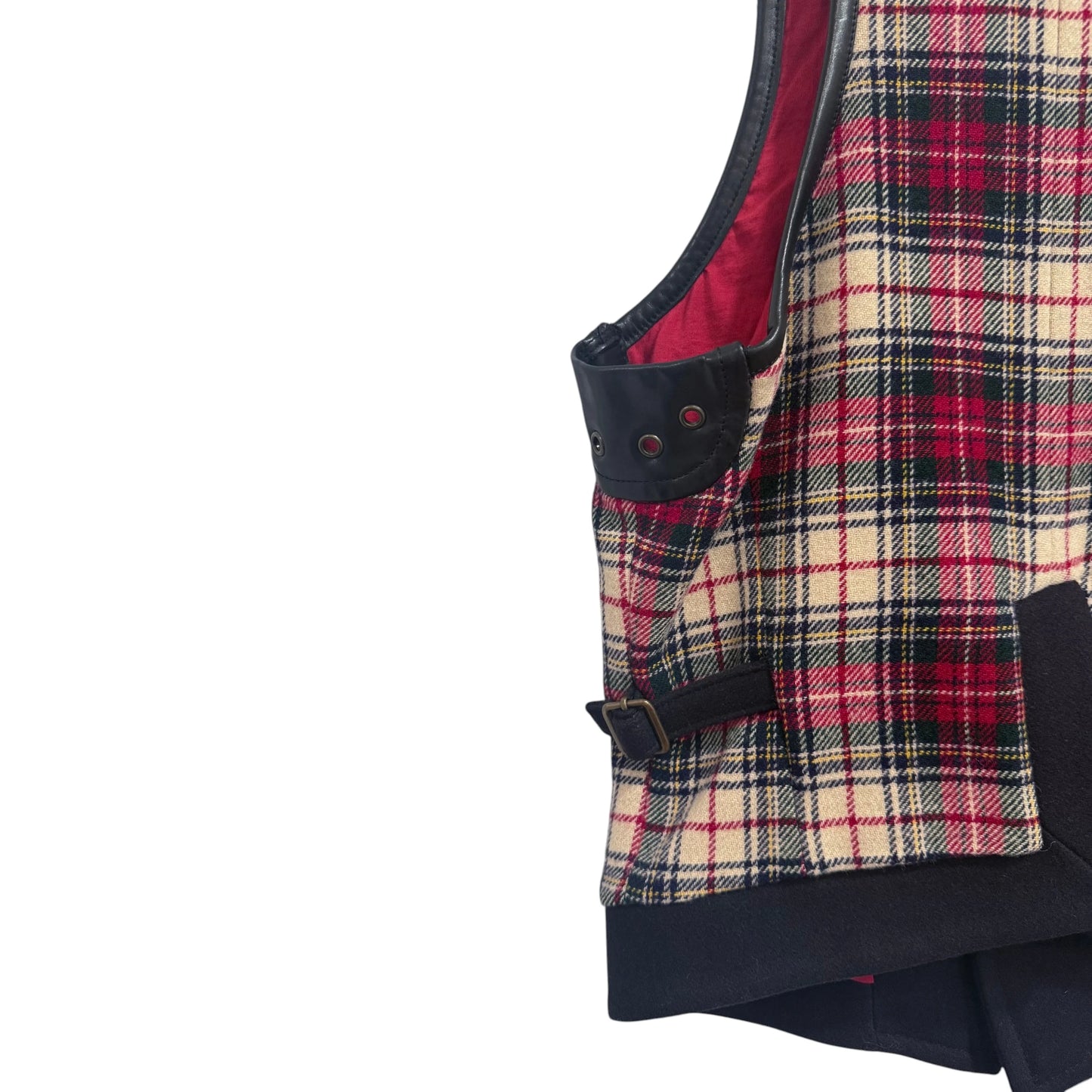 DSquared2 Patchwork Tartan Vest