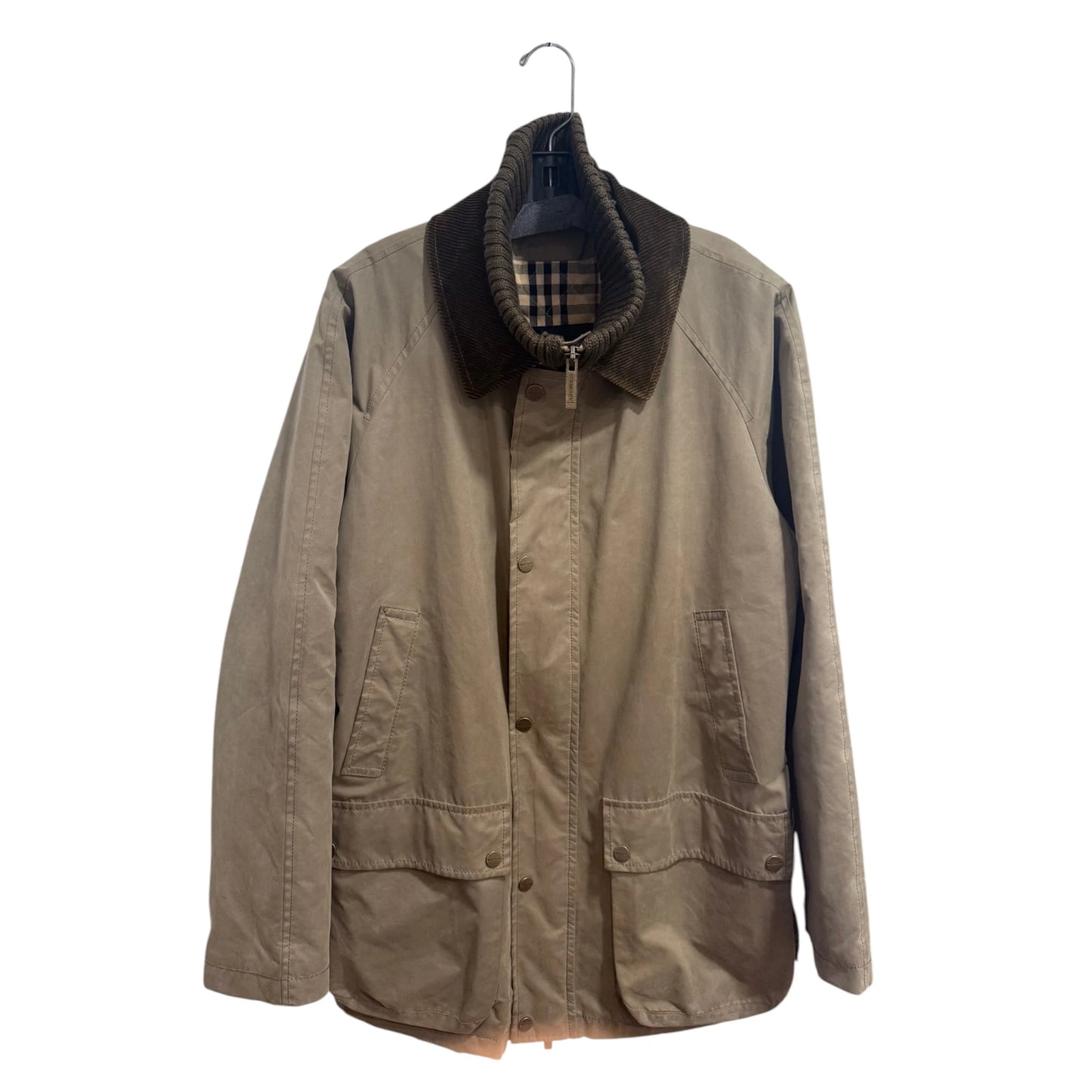Burberry London Khaki Padded Field Jacket