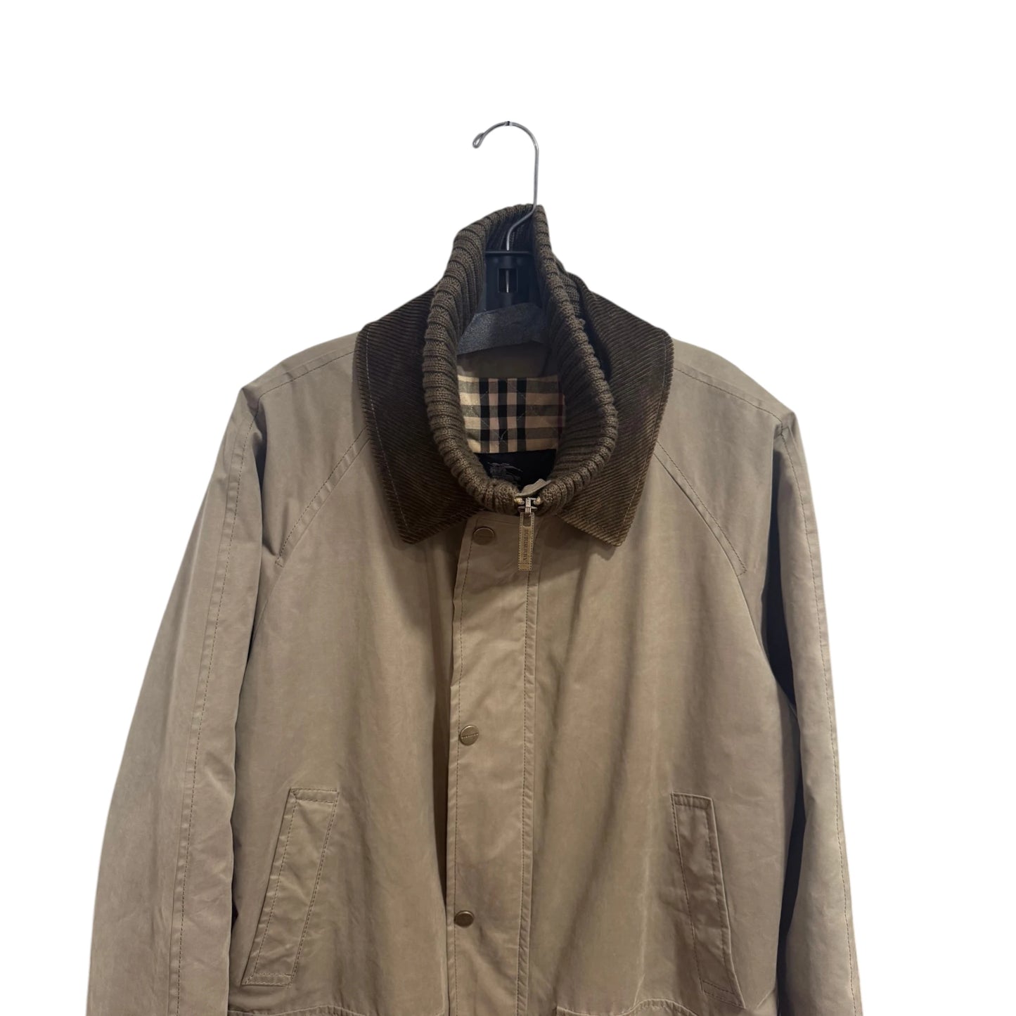 Burberry London Khaki Padded Field Jacket