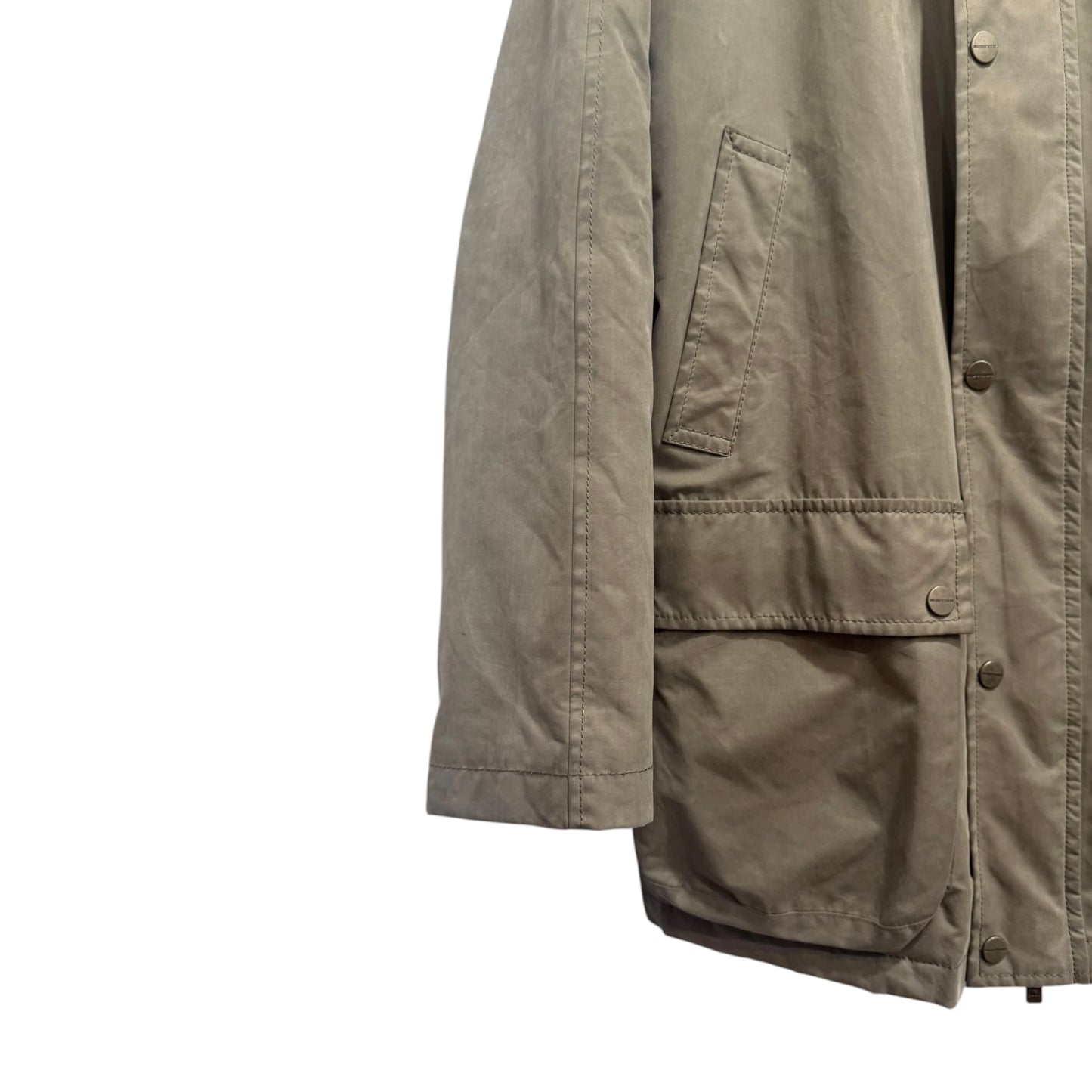 Burberry London Khaki Padded Field Jacket