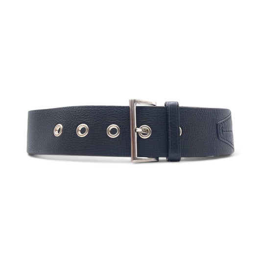 Prada Moto Grain Leather Belt