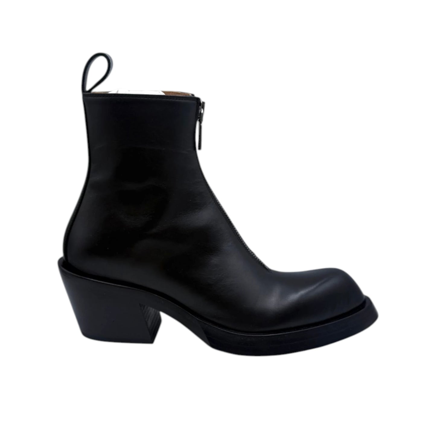 Alexander McQueen Sparrow Leather Ankle Boots