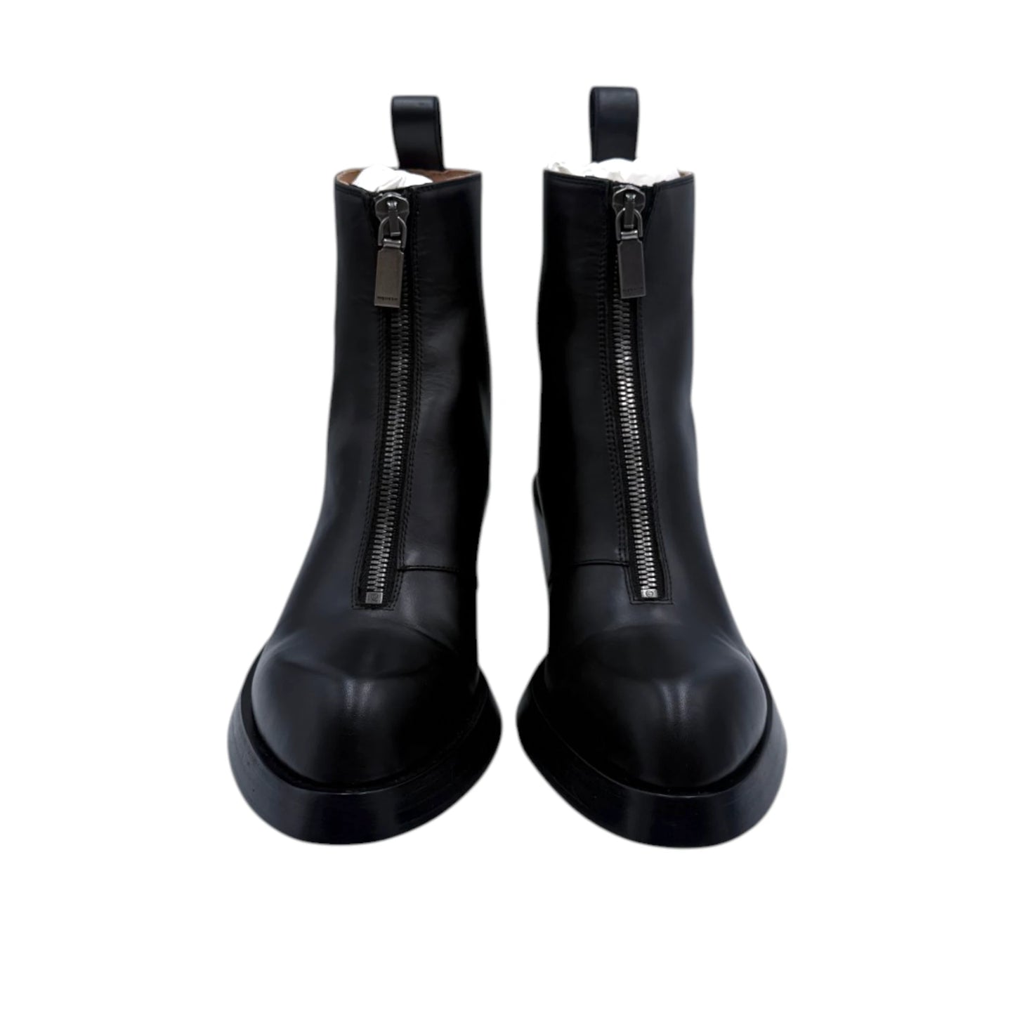 Alexander McQueen Sparrow Leather Ankle Boots