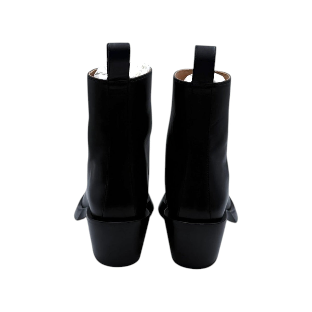Alexander McQueen Sparrow Leather Ankle Boots