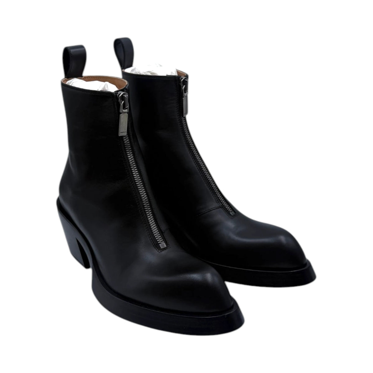 Alexander McQueen Sparrow Leather Ankle Boots