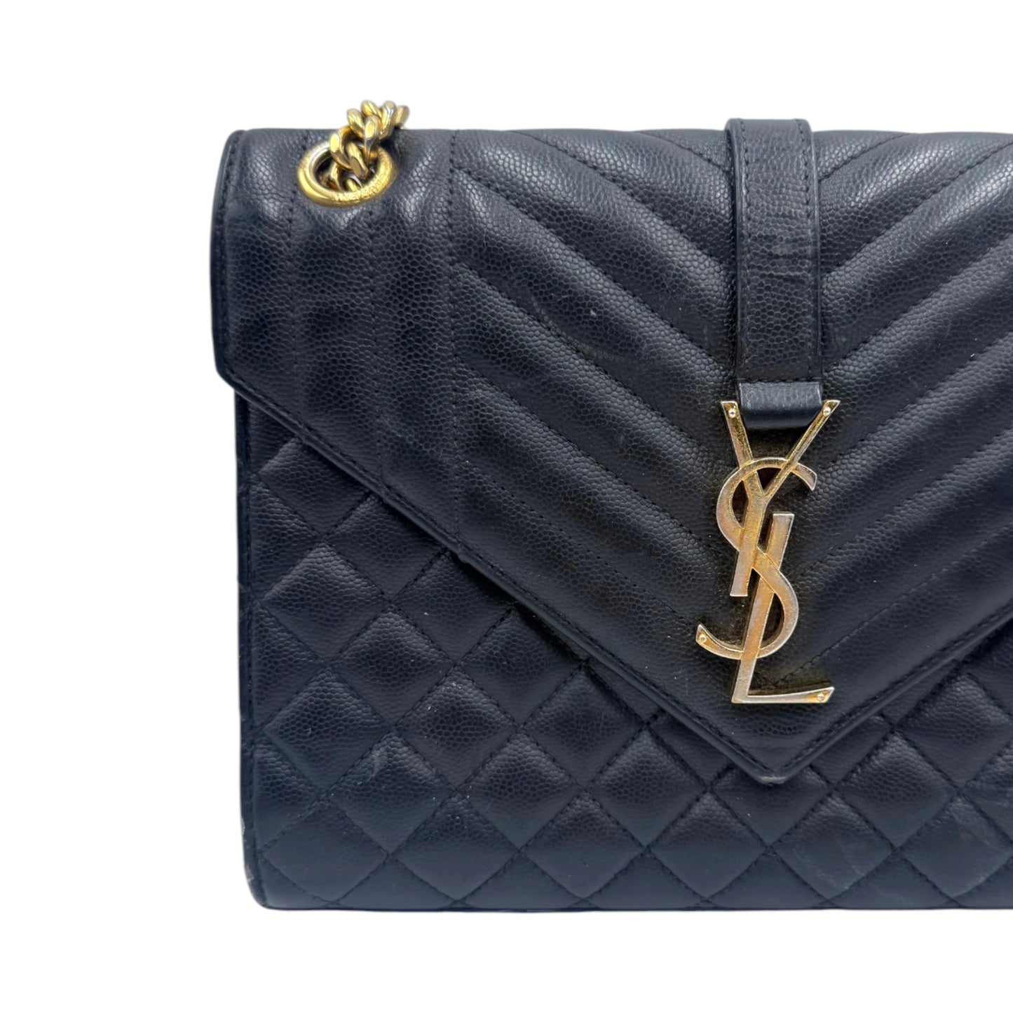 Saint Laurent Small Quilted Envelope Shoulder Bag