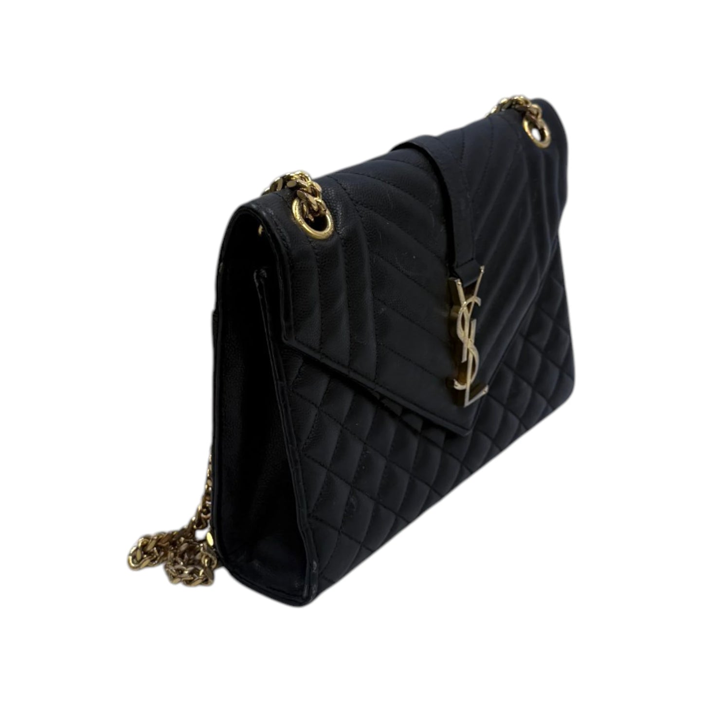 Saint Laurent Small Quilted Envelope Shoulder Bag
