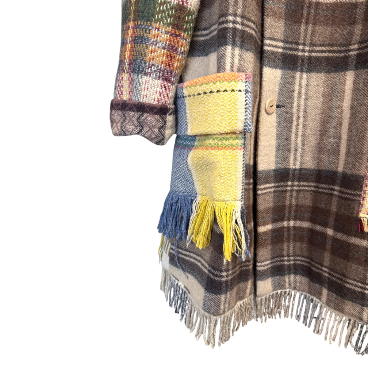 Bethany Williams Blanket Patchwork Coat