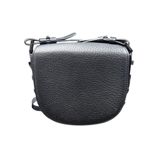 Mackage Rima Black Chervon Crossbody Bag