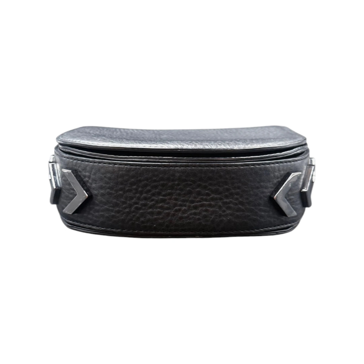 Mackage Rima Black Chervon Crossbody Bag