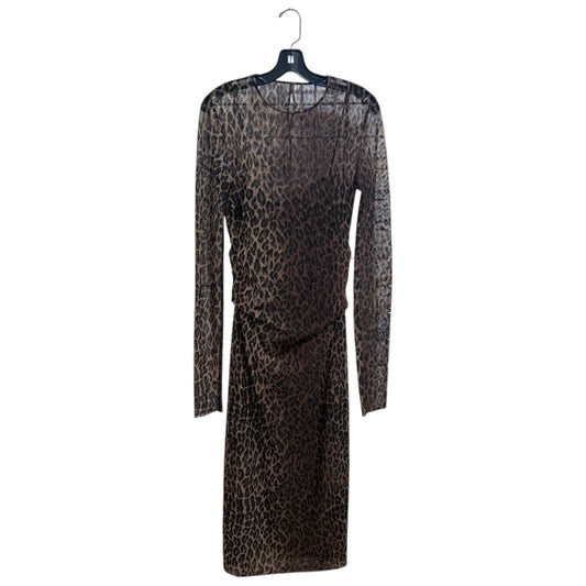 Dolce & Gabbana Sheer Leopard Dress