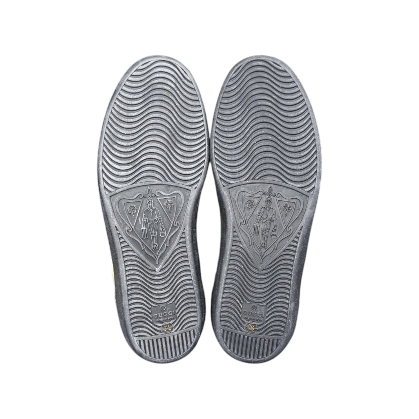 Gucci Black Stripe Ace High-Top Sneakers
