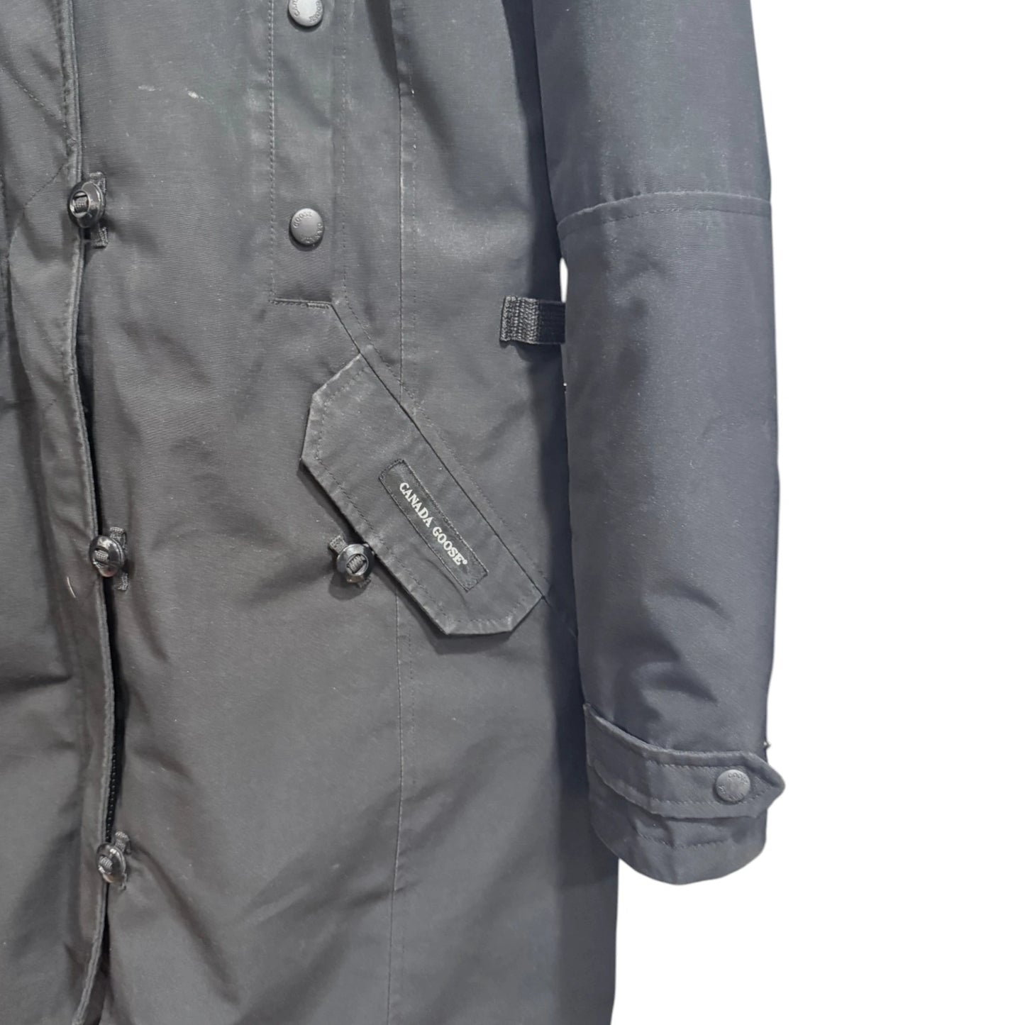 Canada Goose Black Kensington Down Parka