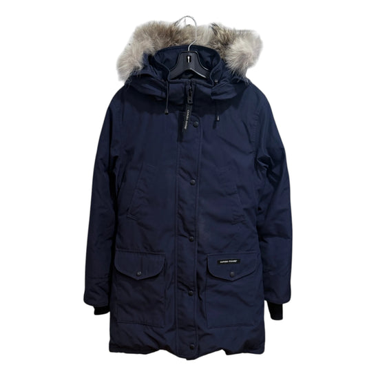 Canada Goose Navy Mid Fur Hood Trillium Parka