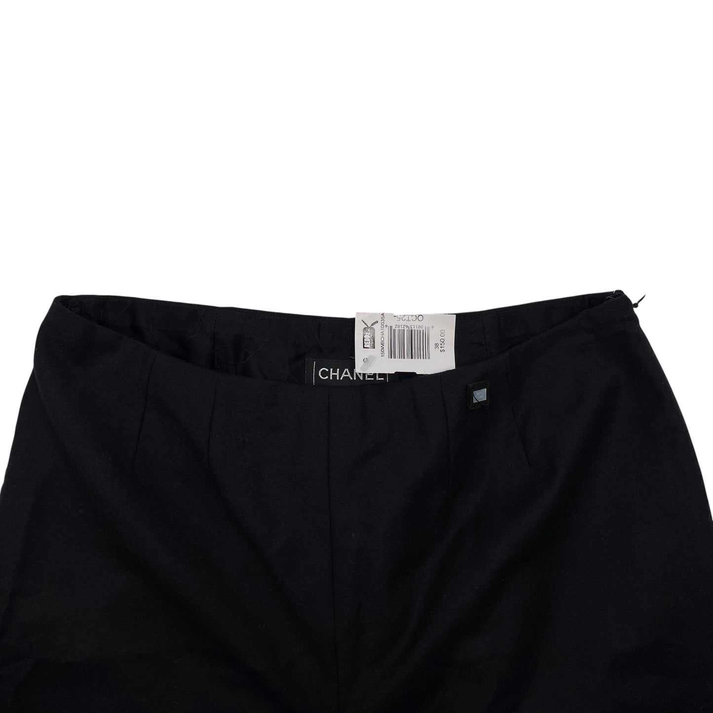 Chanel Wool Cashmere Black Pants