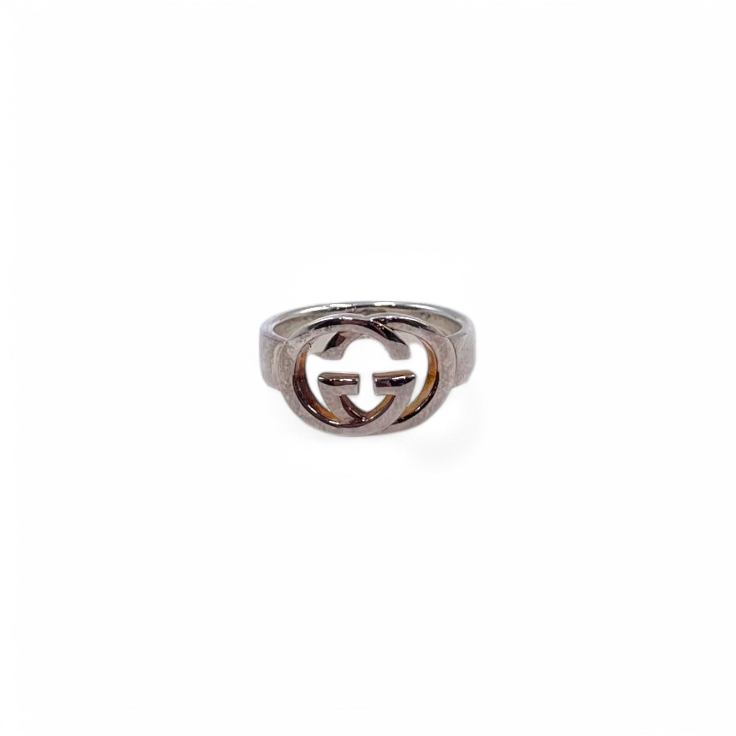 Gucci Sterling GG Ring Sz 7