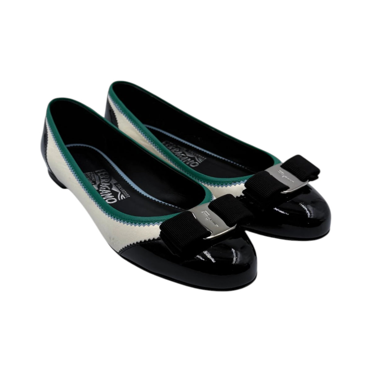 Ferragamo Multicolor Varina Flats