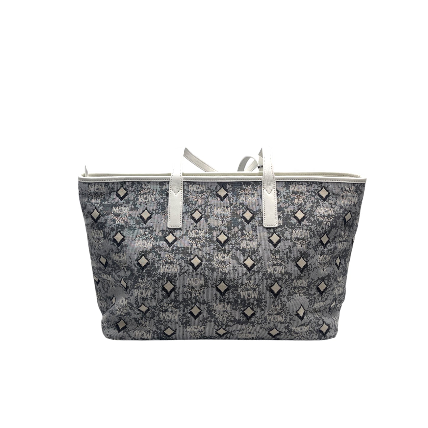 MCM Canvas Monogram Jacquard Tote