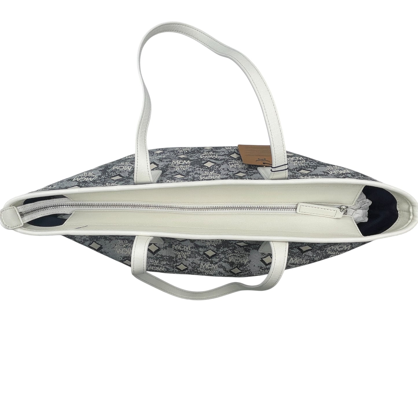 MCM Canvas Monogram Jacquard Tote