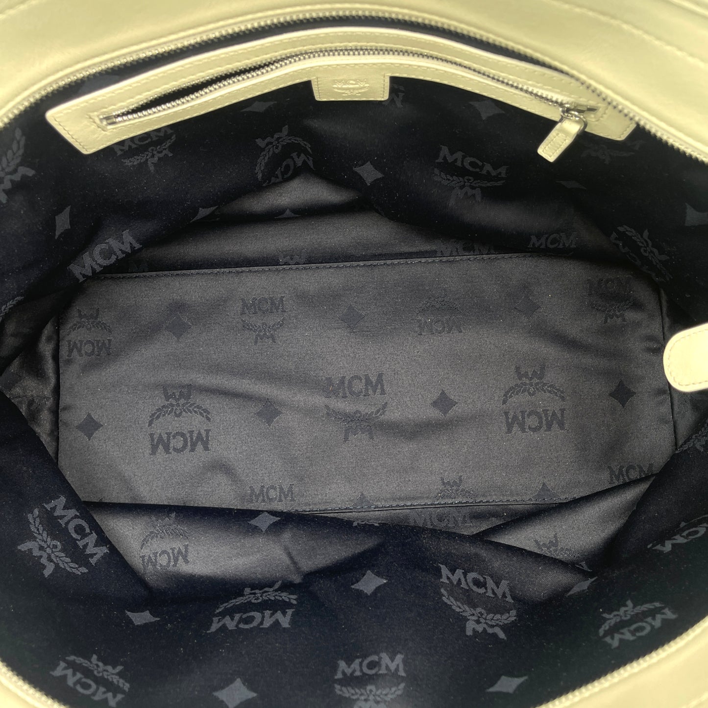 MCM Canvas Monogram Jacquard Tote