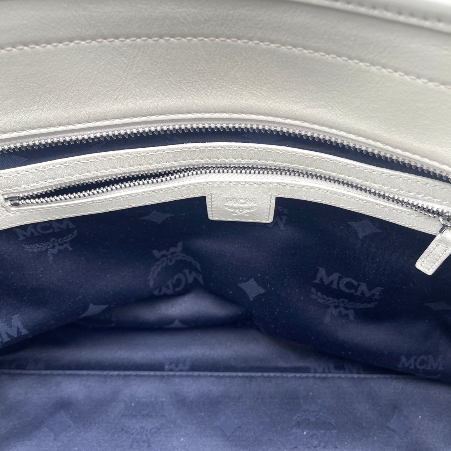 MCM Canvas Monogram Jacquard Tote