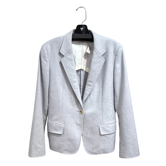 Jil Sander Gray Blue Cashmere Blazer